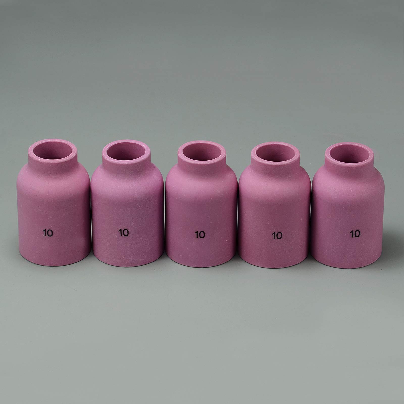 5 Coppe In Ceramica Per Torcia TIG – Ugello Allumina Lungo D11 X 76mm Per WP9, WP20, DB9, DB20