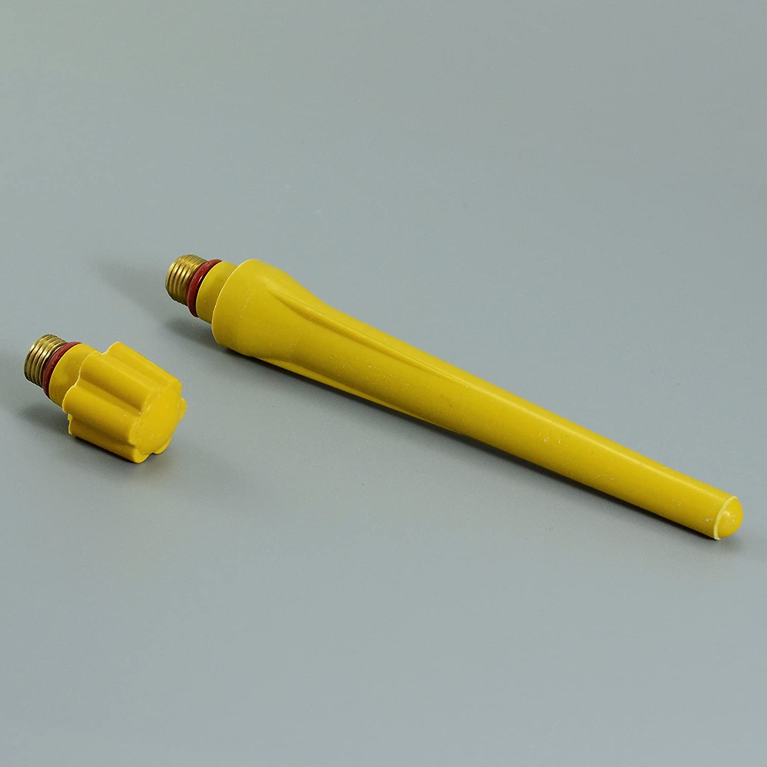 TIG KIT Alumina Nozzle Collet Bodies Back Cap Fit QQ150 QQ150A TIG Welding Torch 9pcs