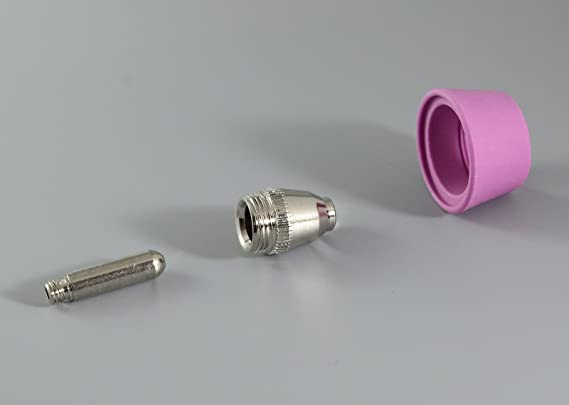 SG-55 AG-60 WSD-60 Plasma Electrode Tip Nozzle 1.0mm 50Amp Fit CUT-60 LGK-60 Plasma Cutter 50pcs