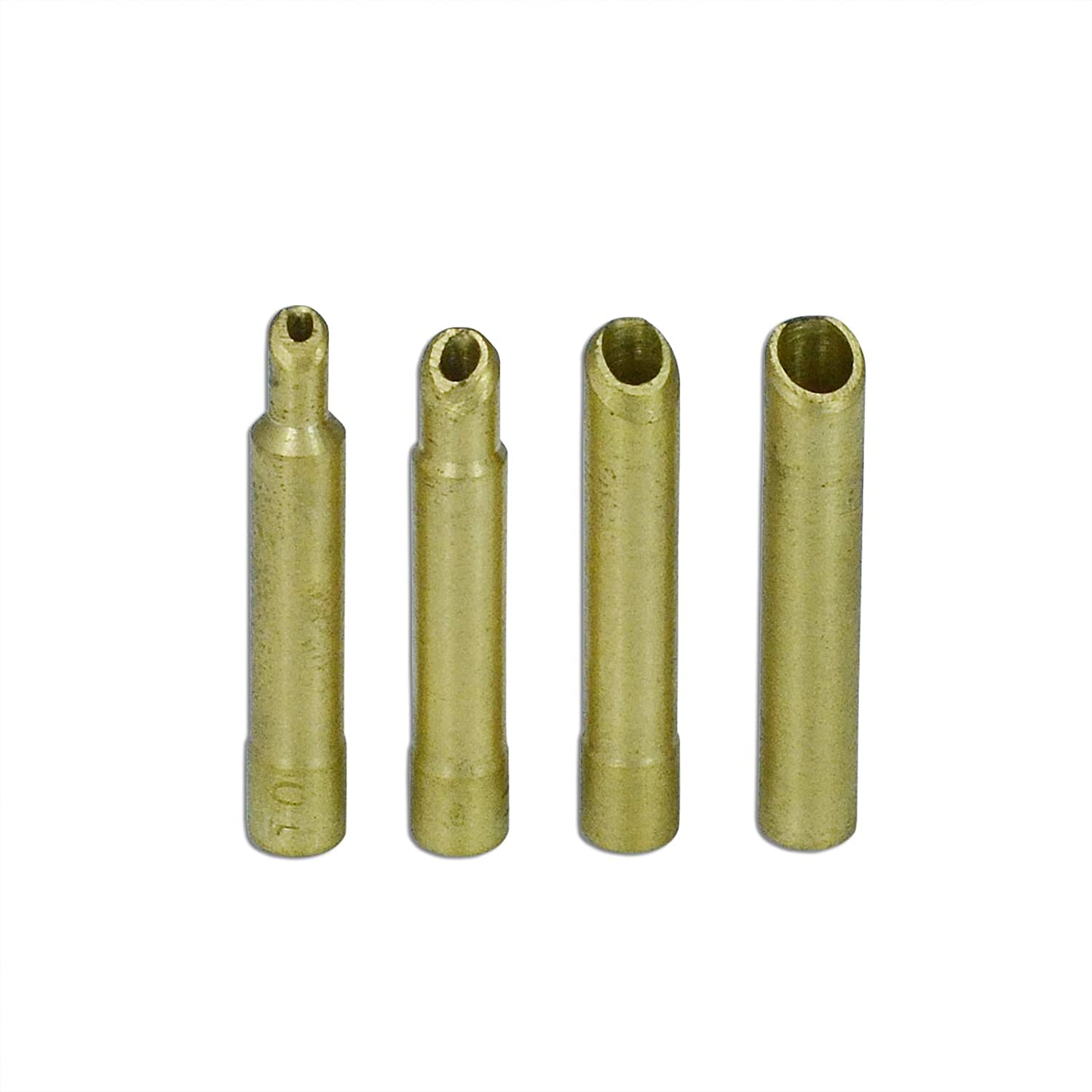 Wedge Collet Tungsten Adapters/Gas Saver (0.040“ 1/16” 3/32“ 1/8") Kit for WP SR 9 20 25 TIG Welding Torch 4pcs
