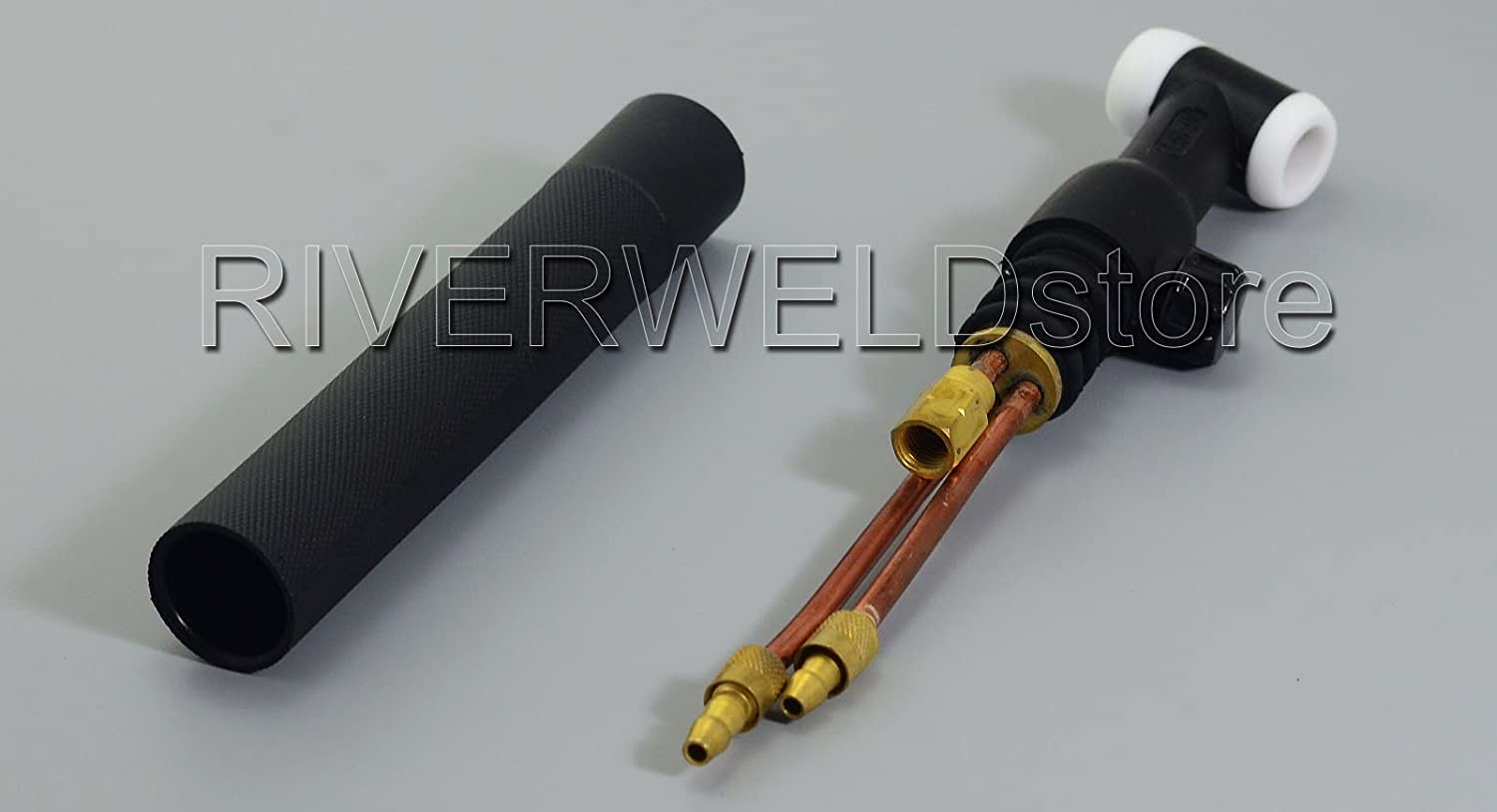 RIVERWELD WP-18FV SR-18FV Flexible & Valve TIG Welding Torch Head Body 350Amps Water Cooled