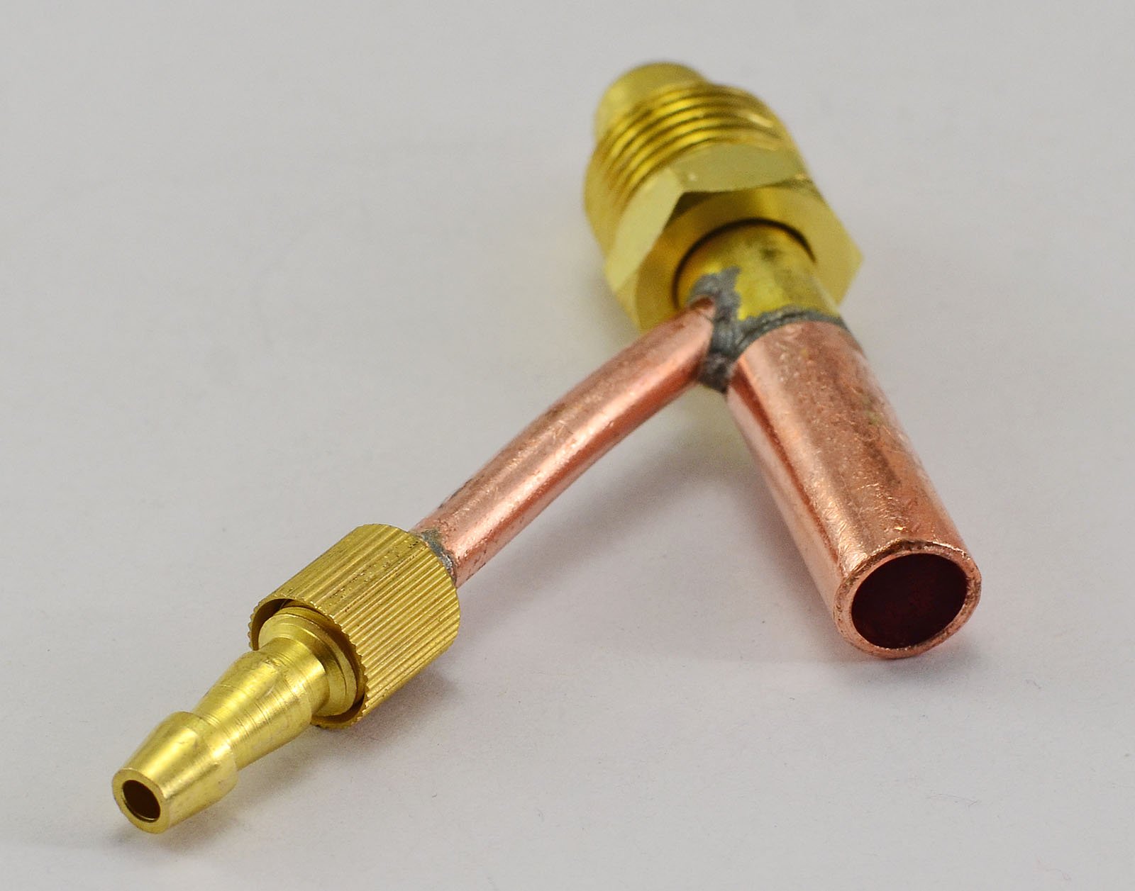 Cables and Gas (Water) Separate Cable Connector Fitting for TIG Welding Torch (5/8"-18 Male WP26)