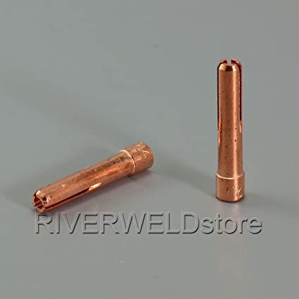 TIG Stubby Collet 10N24S (2.40mm x 29mm) for PTA DB SR WP 17 18 26 TIG Welding Torch 10pk