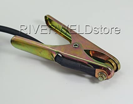 200A Groud Earth Clamp + 10-25mm2Plug + 3 Metre Lead 16mm2 Wire Fit MMA ARC