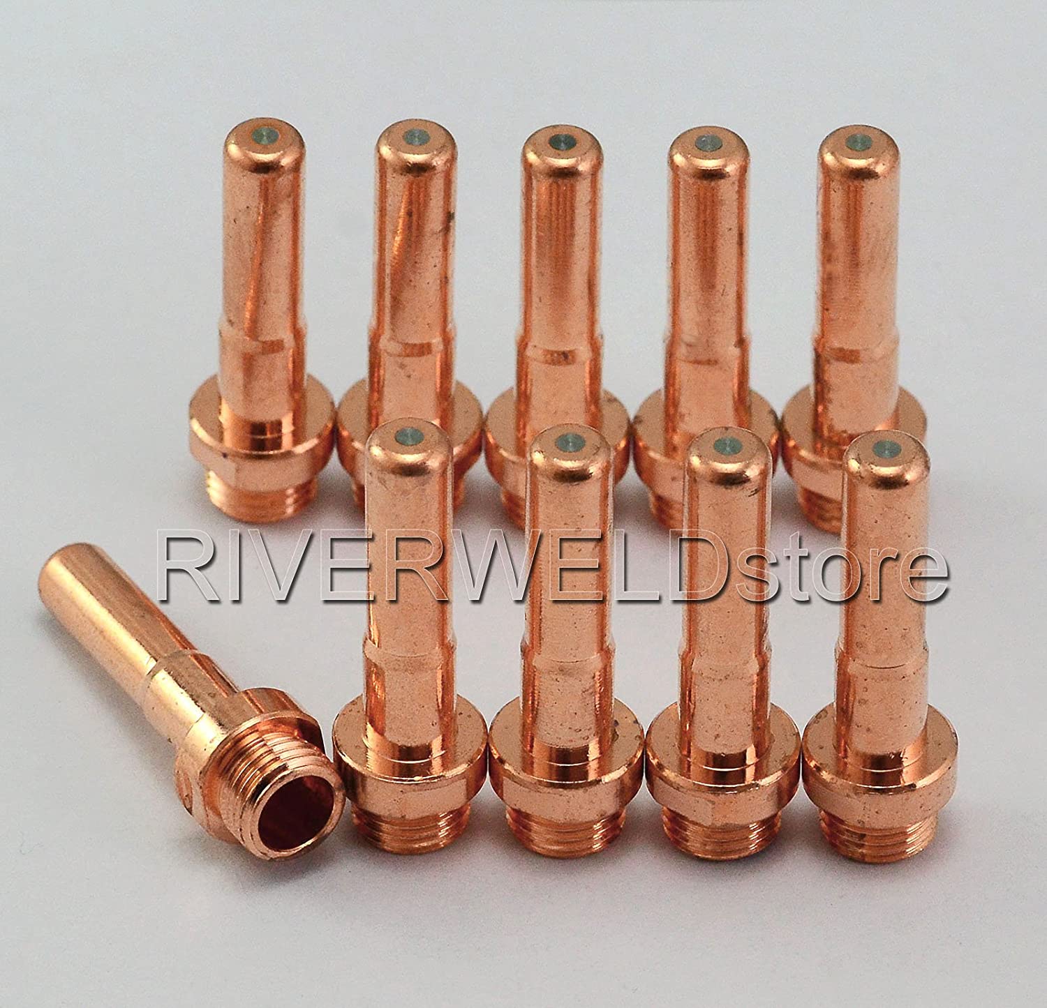 C1403 Plasma Electrode Long Tip C1395 Fit Cebora P70 & PR0064 CB70 Plasma Cutter Torch 20pcs