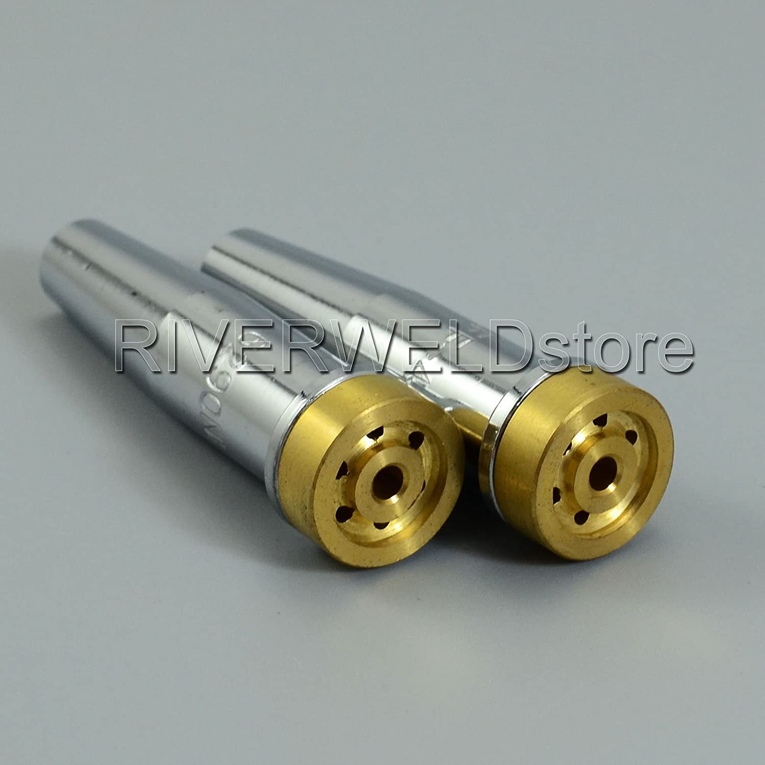 2PCS Acetylene Cutting Tips 6290NFF Size 4