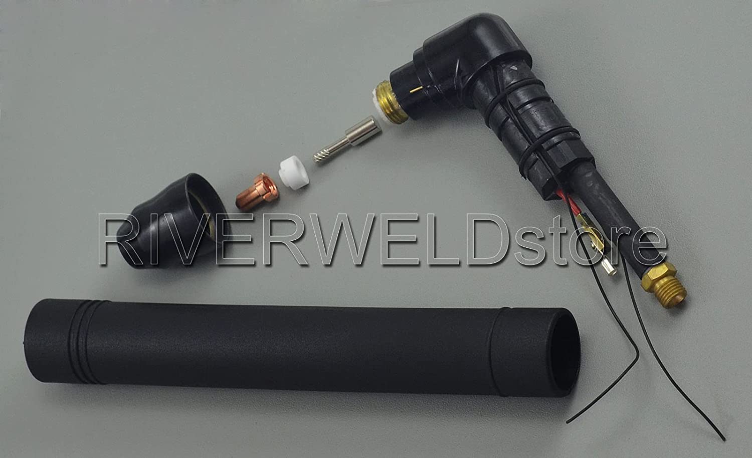 PCH/M-26/28/35/38 Torch Head Body 9-5807 and Tip Electrode (9-5807 Torch Head)