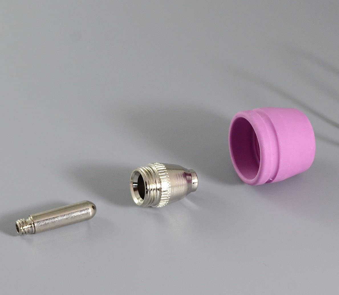 WSD-60 WSD-60P P60 Plasma Electrode Tip Nozzle 1.2mm 60Amp Fit CUT-60 LGK-60 Plasma Cutter Pilot ARC Starting 25pcs