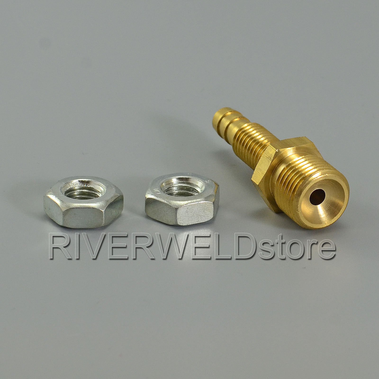 TIG Welding Torch Fitting Connector Adapter (M16x1.5 Gas Nipple 8mm)