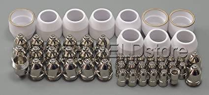 Panasonic P-80 Plasma Cutting Torch Consumables KIT Plasma Tip 1.5 100Amp 50pcs