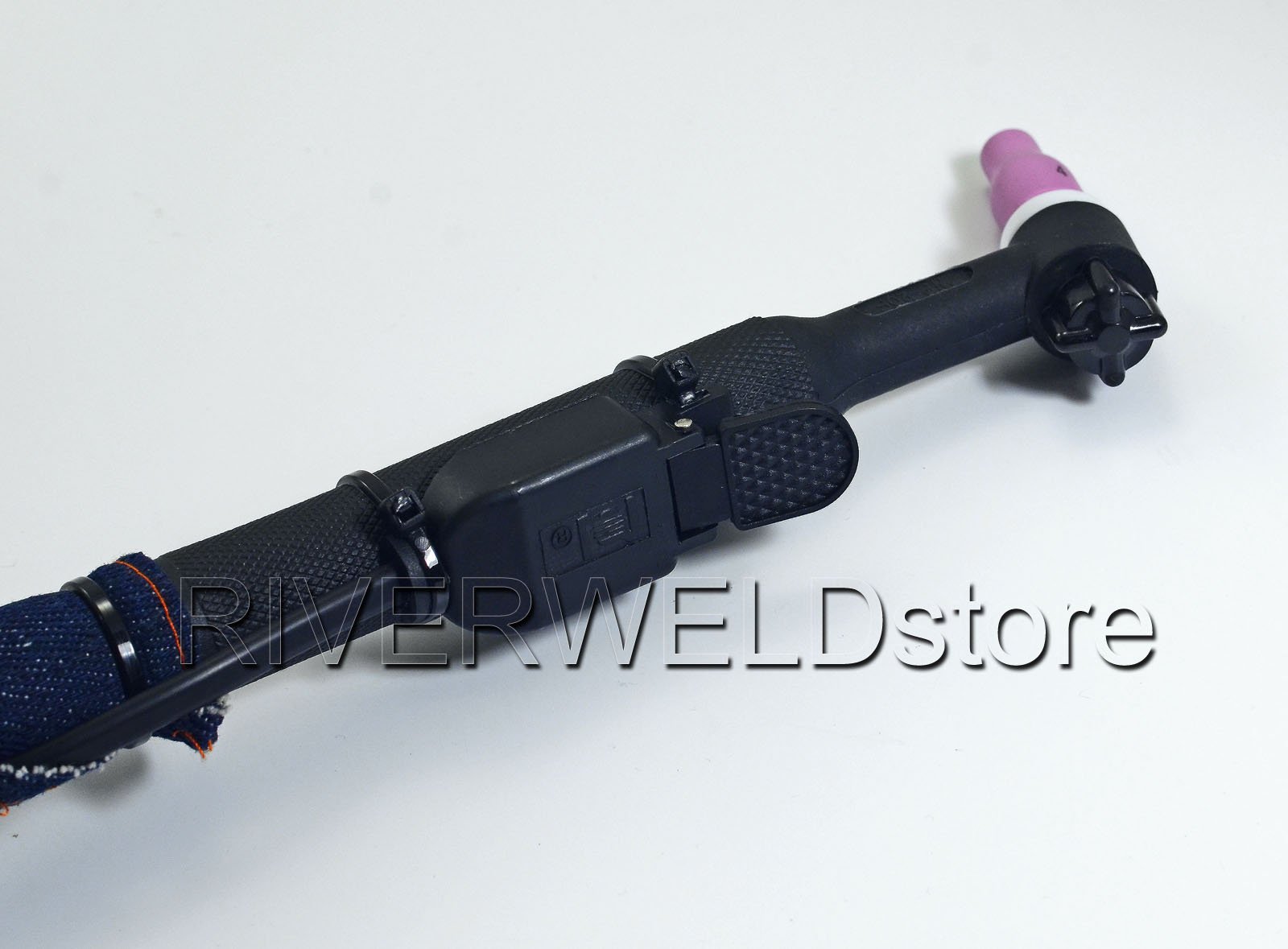 WP 20 WP-20F 200amp Water-Cooled TIG Welding Torch Complete and Flexible Head Body 25 Feet 7.6 Meters