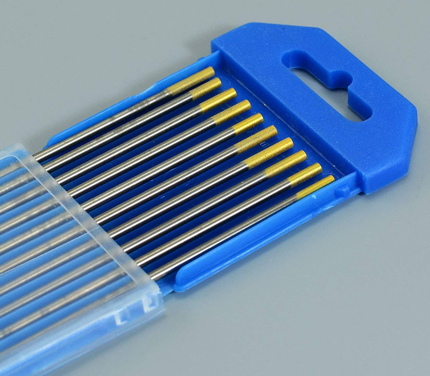 1.5 Percent Lanthanated WL15 Gold TIG Welding Tungsten Electrode (2.4x175mm 10PK)