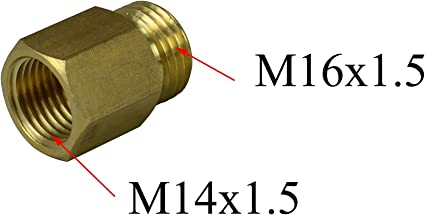 M14*1.5 & M16*1.5 Cable Joint Change TIG Welding Torch