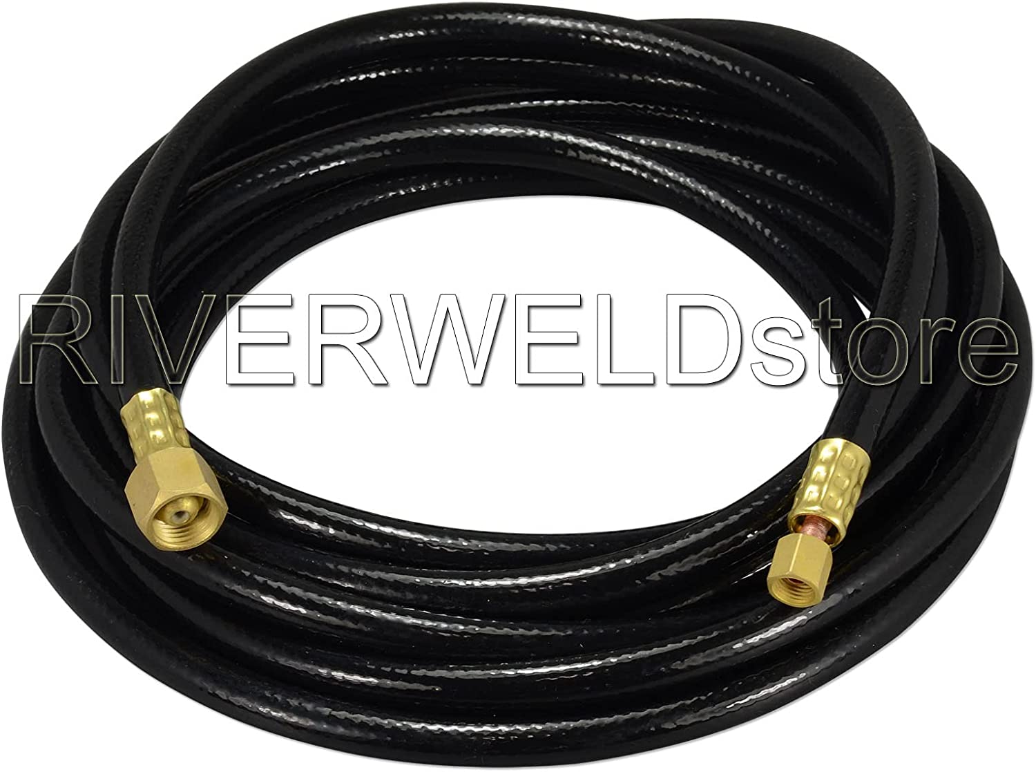 Power Cable Hose for PT-31 Plasma Cutter Torch 18" Feet Connector 3/8-24 Inside M16x1.5 (PT-31 18")
