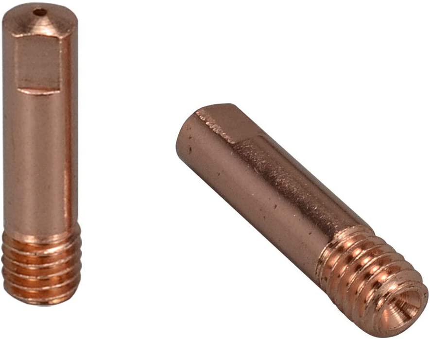 MB15 15AK Contact Tip .045'' 1.2mm M6 & Tips Holder Difuser & Shield cup For MB15 15AK MIG Welding Torch 18pk