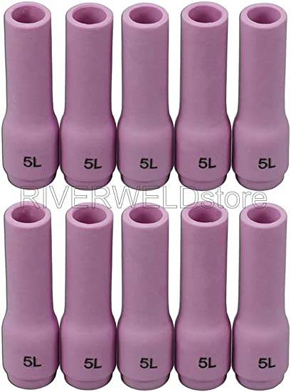 RIVERWELD TIG Alumina Nozzles Shroud Ceramic Cup