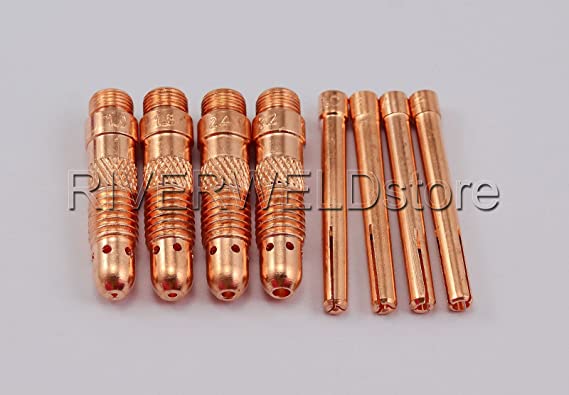 TIG Collet Body Alumina Cup Accessory Consumables Fit PTA DB SR WP 17 18 26 TIG Welding Torch 13pcs