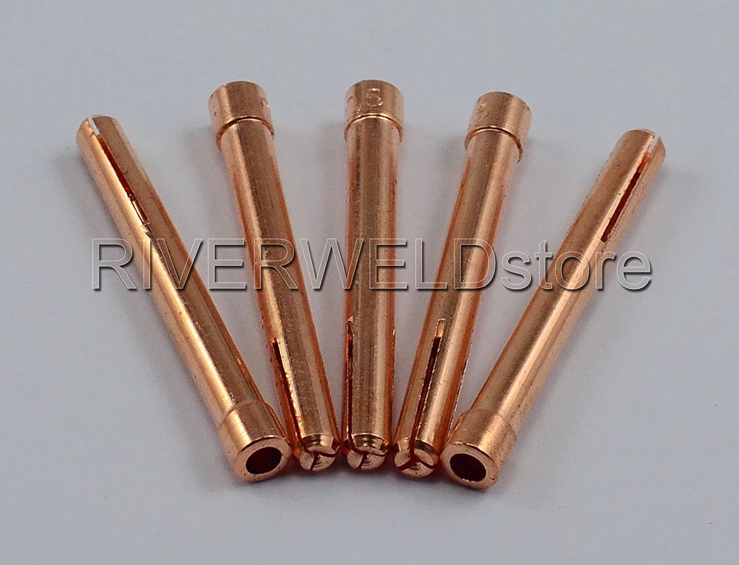 TIG Collet 10N21 (0.020" & 0.5mm Orifice) For PTA DB SR WP 17 18 26 TIG Welding Torch 10pk