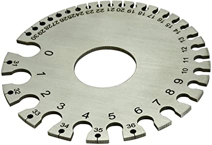 Round Wire Gauge Diameter Gage Welding Inspection Gauges