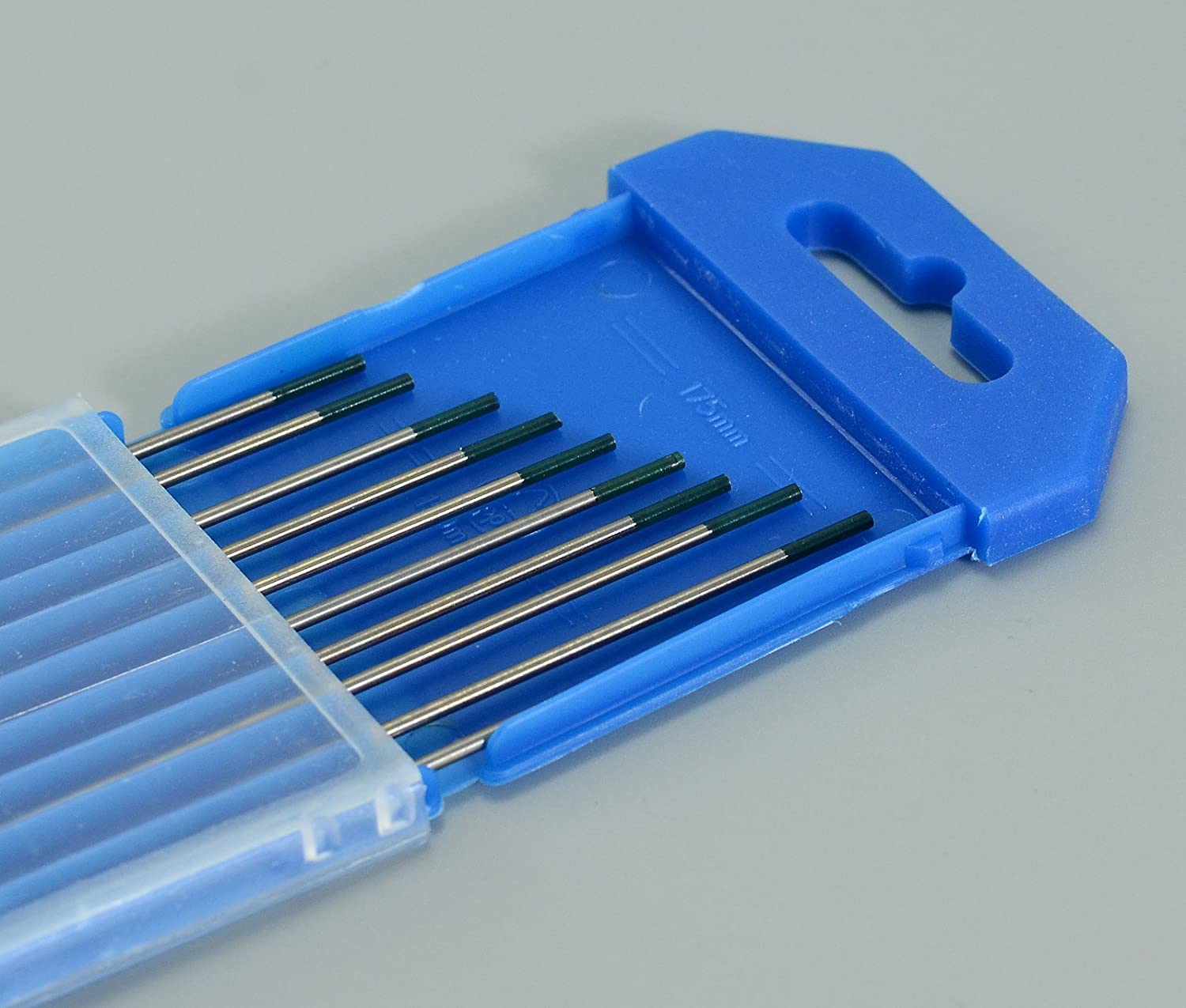 TIG Welding Pure Tungsten Electrode Green Tip WP 1/16"x 6" Pack of 10