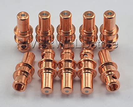 PR0109 Plasma Electrode & PD0105 Plasma Tips Fit A81 A80 P80 Plasma Torch,20PK