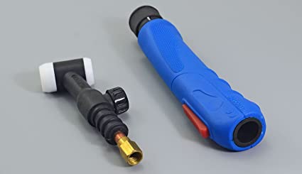 WP-17FV SR-17FV TIG Welding Torch Head Body Flexible and Valve 150Amp Air-Cooled (Top Quality Euro Style)