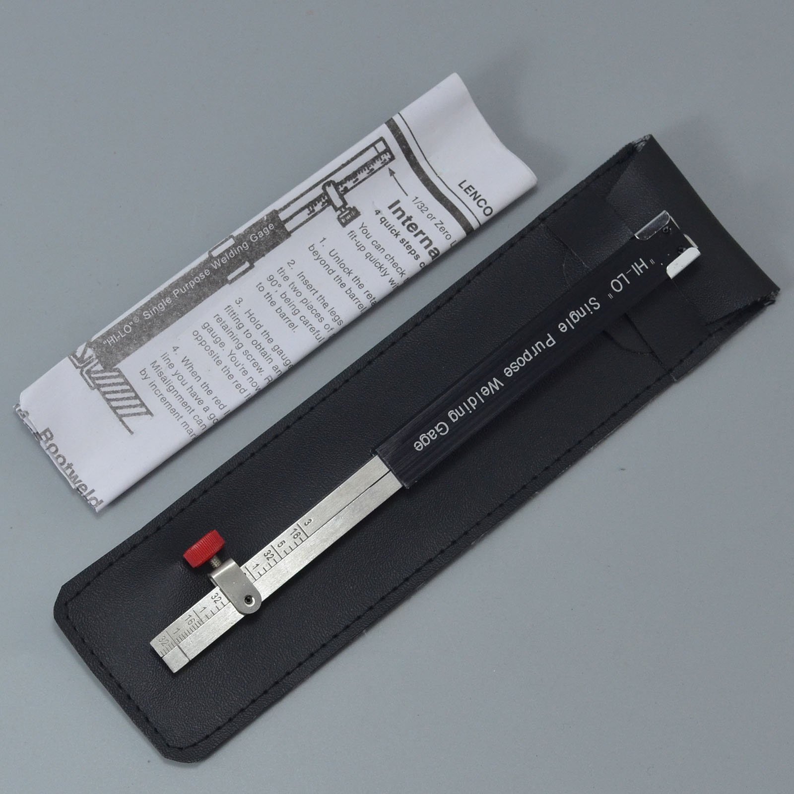 Hi-lo Welding Gauge Gage Internal Single Purpose Root Gap Inch
