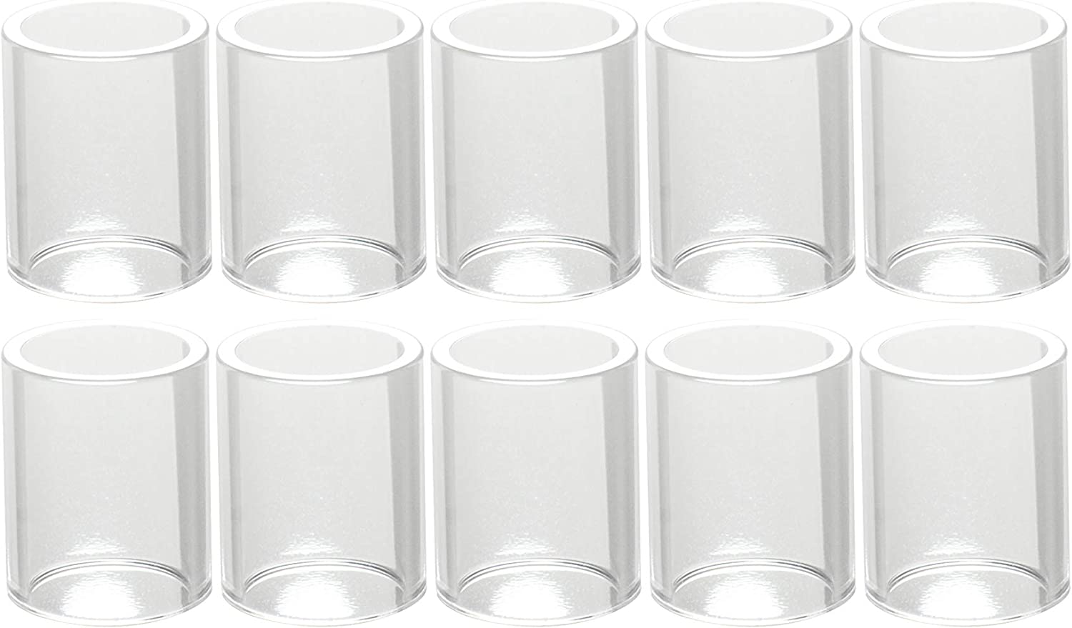 Insulated Glass Cup #10 (5/8" & 16.0mm Orifice) Temperature Resistant O-rings For SR WP 9 17 18 20 25 26 TIG welding torch 20pcs