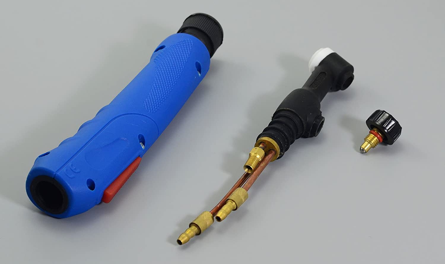 RIVERWELD WP-20FV SR-20FV Flexible Valve TIG Welding Torch Head Body 200Amps Water Cooled Euro-Style