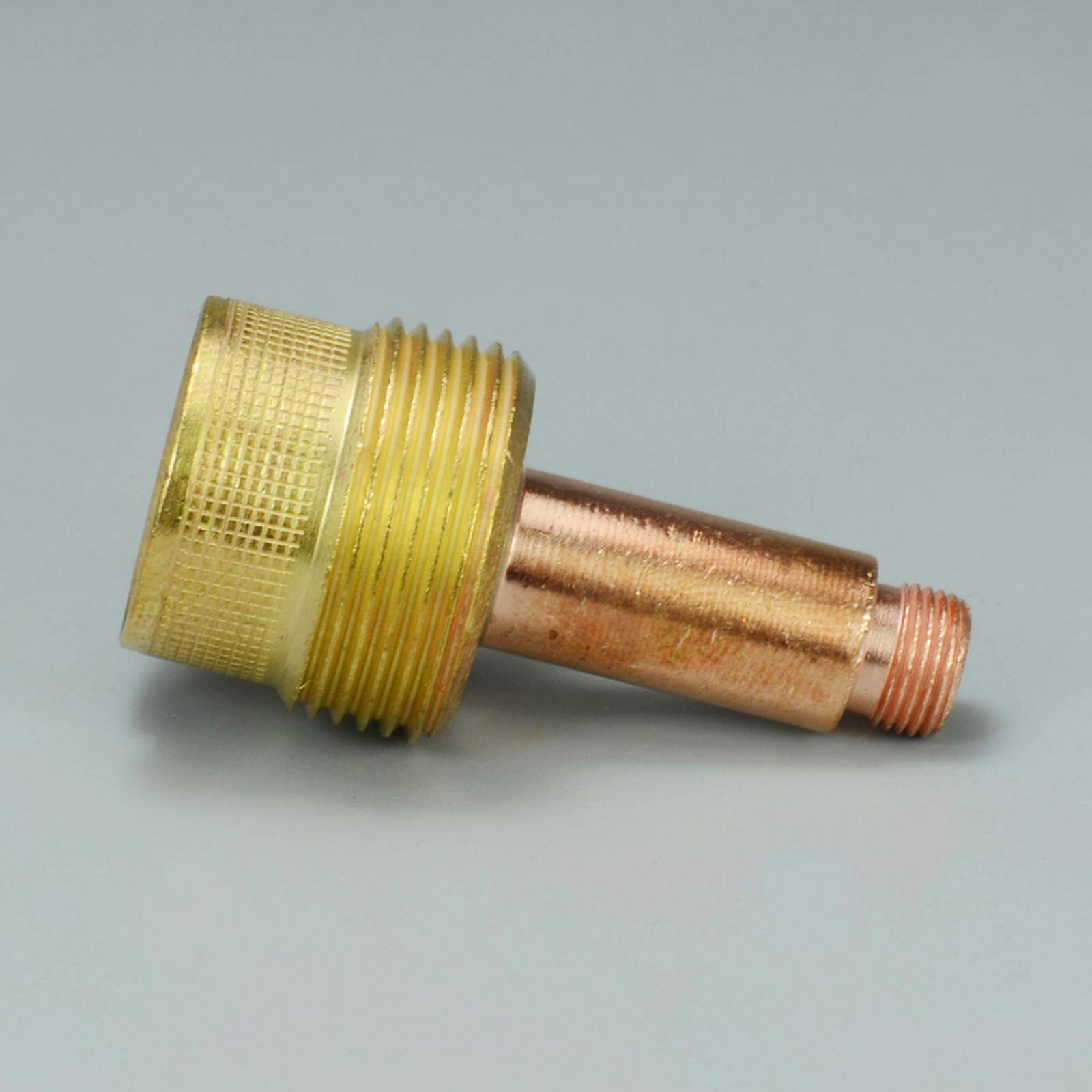 995795 (1/8?? & 3.2mm Orifice) Large Diameter TIG Gas Lens Collet Bodies Fit SR WP 17 18 26 TIG Welding Torch 2pk