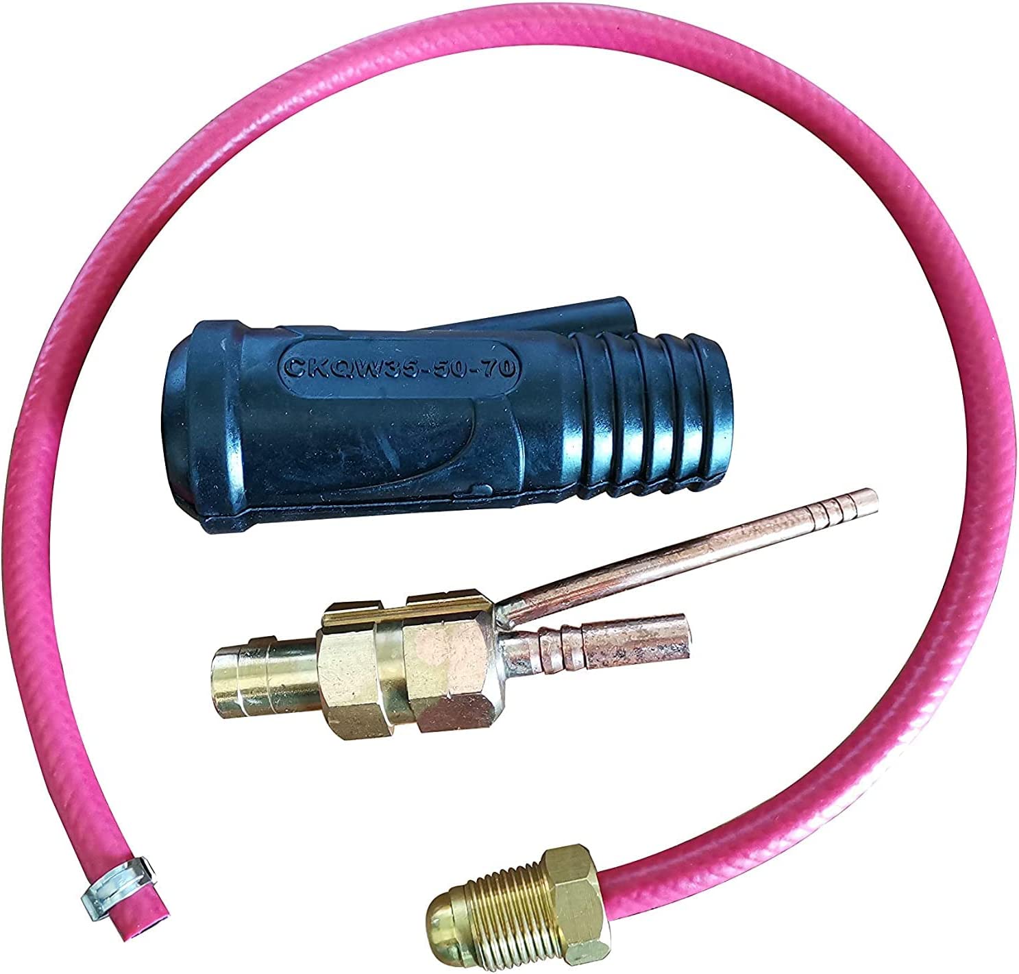 Cable & Water Plug & Connector 50-70mm Fit TIG Welding Torch Water Cooled