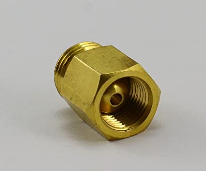 Welding Fitting Thread Switch 1/4G (Female) Inside & M16*1.5 Outside (Male)