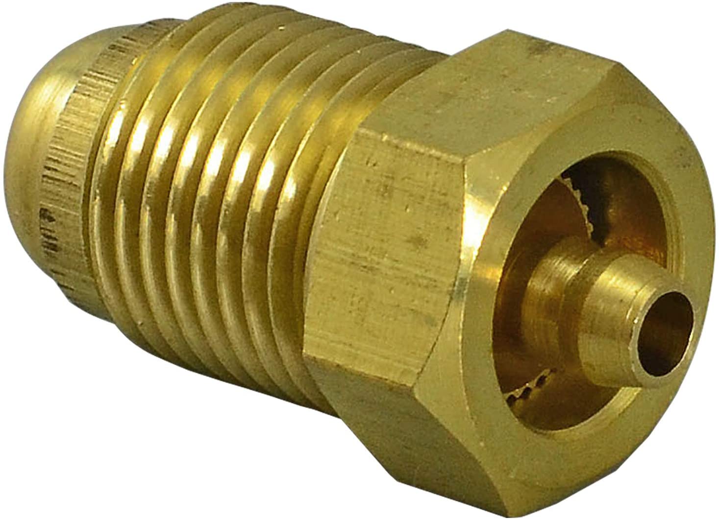 TIG Welding Torch Fitting Connector Adapter (Miller Gas Quick Hose Connector)