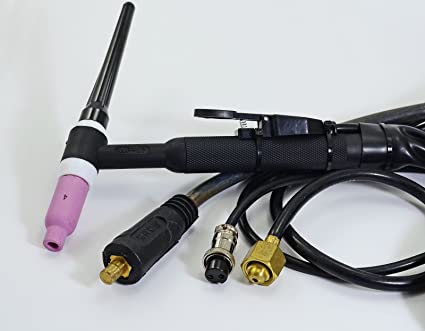 WP-17K TIG welding torch Air-Cooled 150Amp 7.6 Meters (25 Feet)