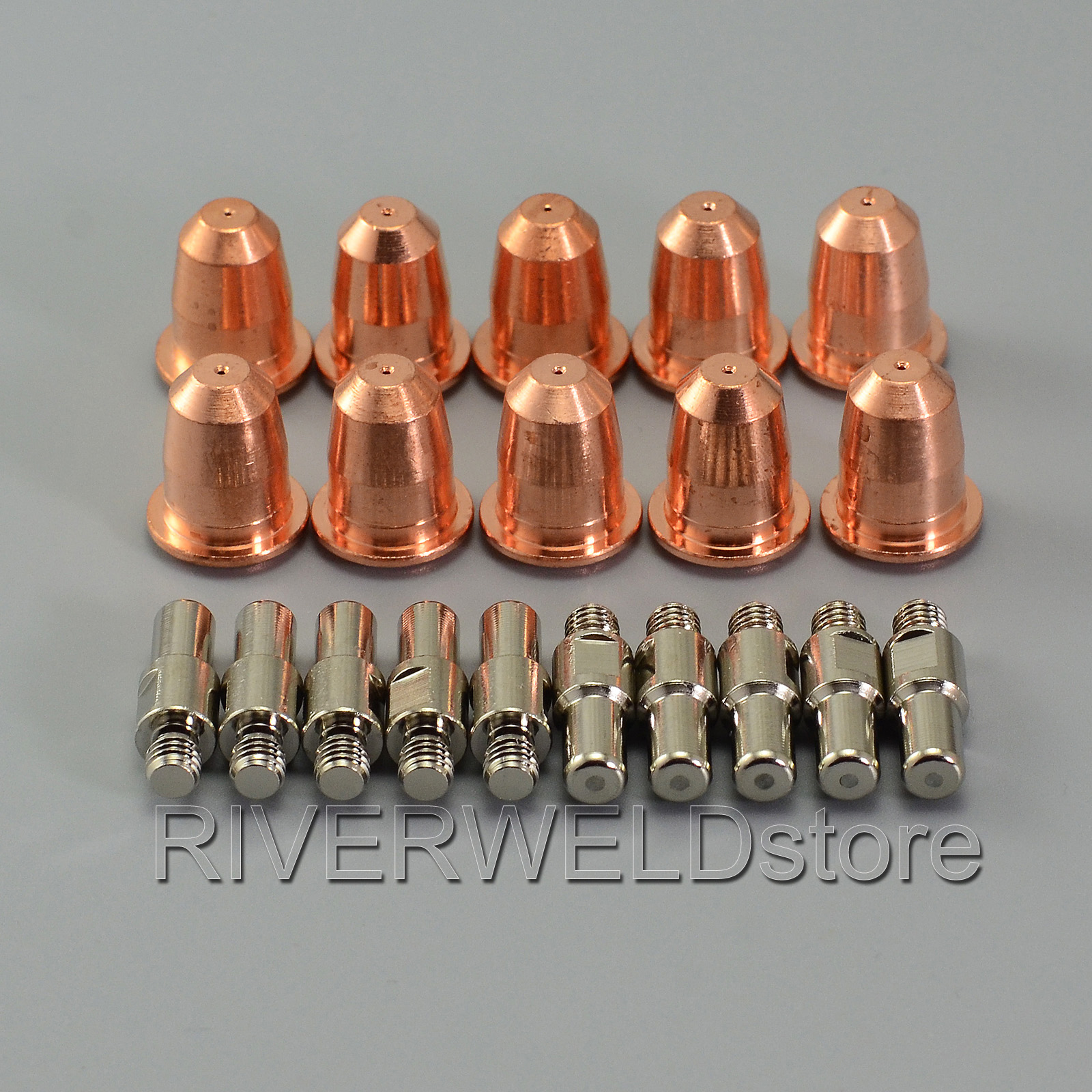 RIVERWELD pr0110 Plasma Elettrodi e pd0116-06 taglio ugello 0,65 e pc0116 per s25 K s45,63pcs