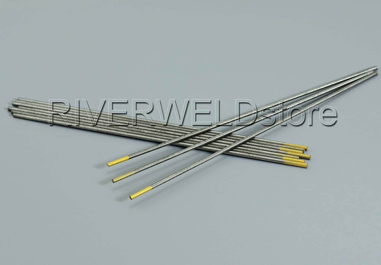 1.5 Percent Lanthanated WL15 Gold TIG Welding Tungsten Electrode 2.0x175mm 10PK