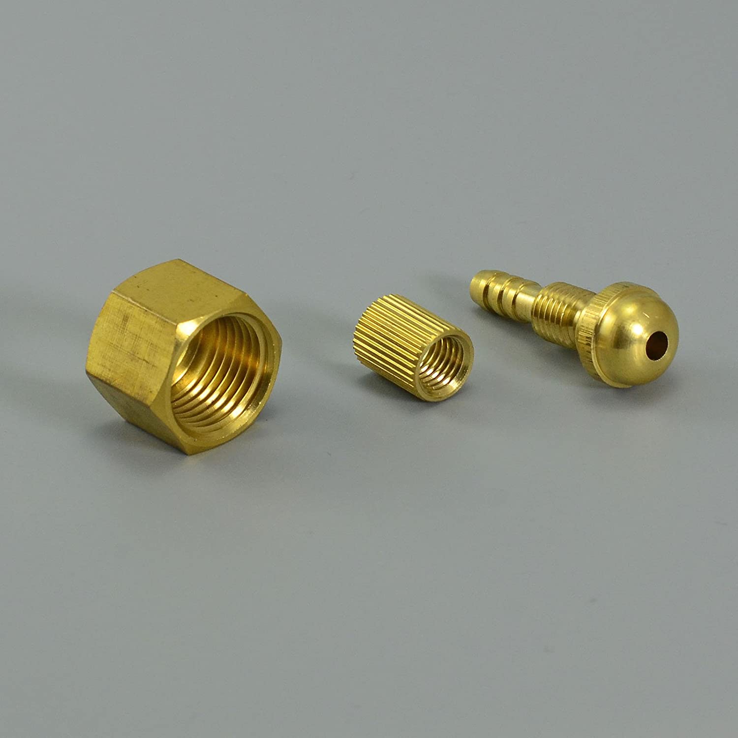 TIG Welding Torch Fitting Connector Adapter (M16x1.5 Gas & Water Quick Connector)