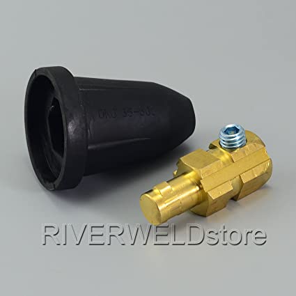 Quick Fitting Euro Style Cable Connector - Plug 315Amp DKJ35-50L