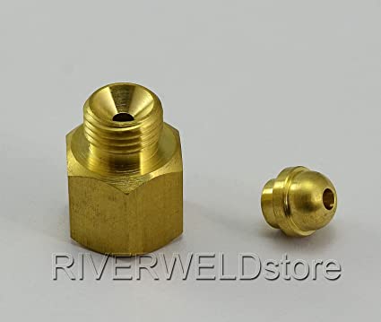 M16 x 1.5 Change 1/4G Connector Fitting for TIG Welding and Plasma Cutter Machine