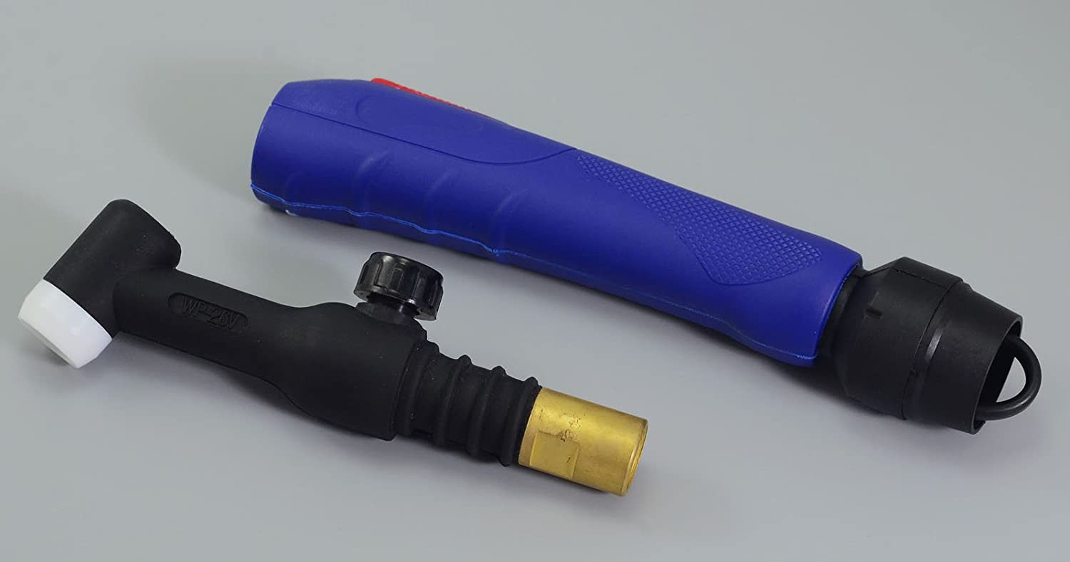 WP-26 SR-26 TIG Welding Torch Head body 200A Air-Cooled (26V Valve Euro)
