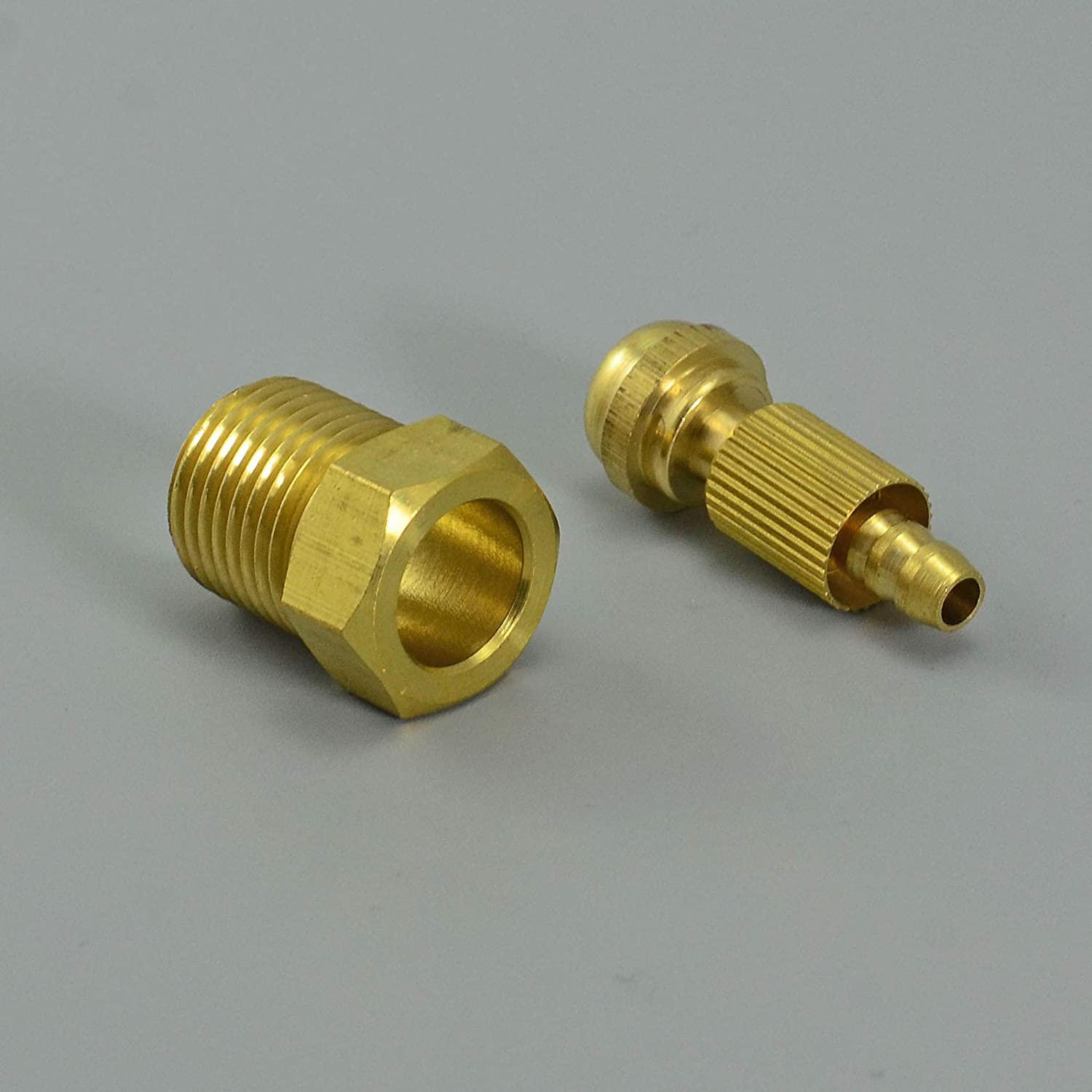 TIG Welding Torch Fitting Connector Adapter (Miller Gas Quick Hose Connector)