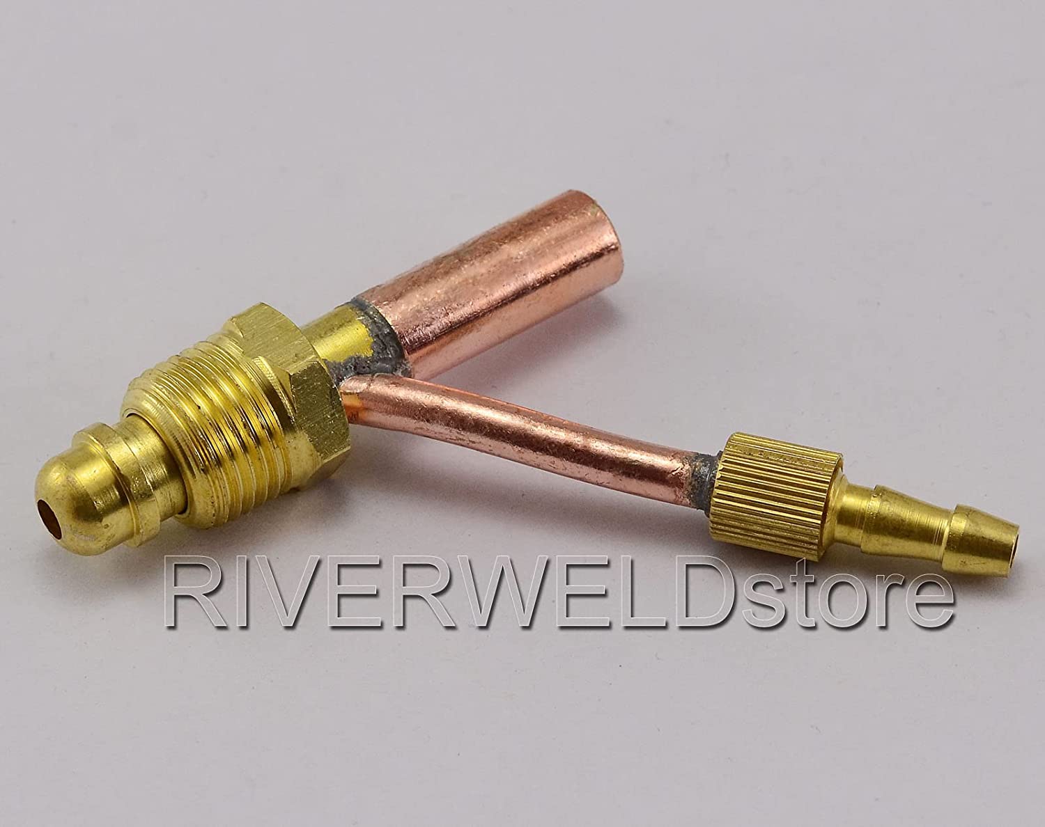 Cables and Gas (Water) Separate Cable Connector Fitting for TIG Welding Torch (5/8"-18 Male WP26 2pk)