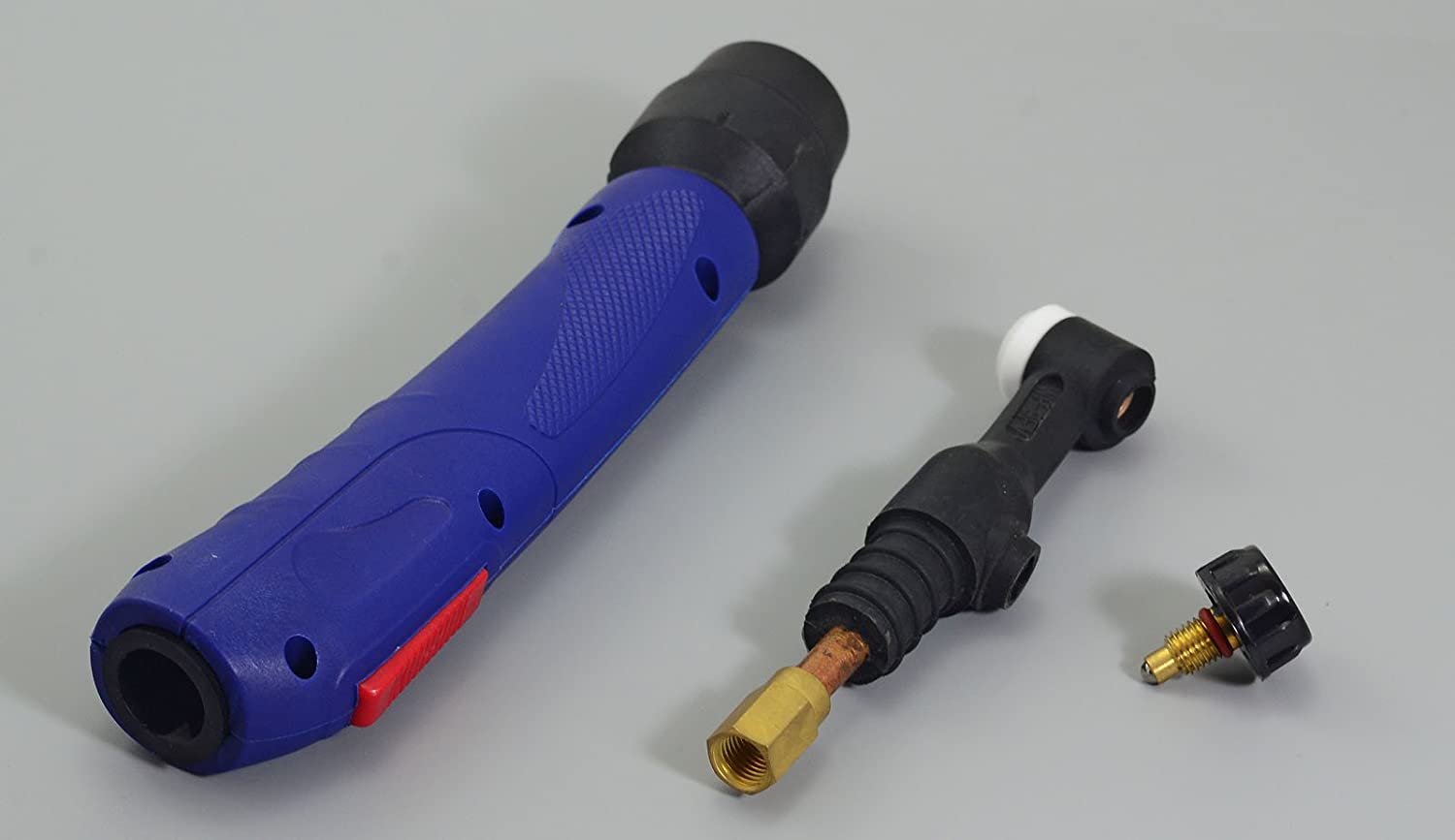 RIVERWELD WP 9FV Flexible with Valve TIG Welding Torch Head Body Euro Style