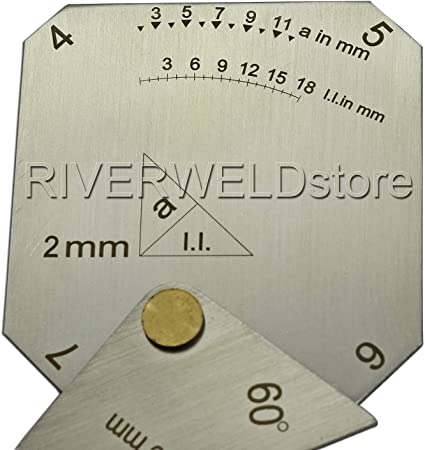 Square Welding Gauge Multi Function Inspection Gauge