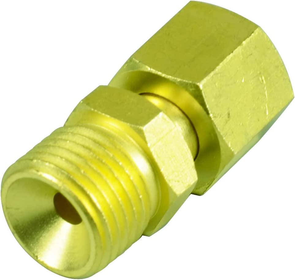 Cables and Gas (Water) Separate Cable Connector Fitting for TIG Welding Torch (M14x1.5 female to M16x1.5)