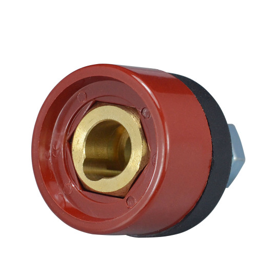 Connettore Rapido Per Saldatura TIG RIVERWELD - Spina E Presa Dinse 315A (KDP50A) Per Cavi 35-50 Mm²