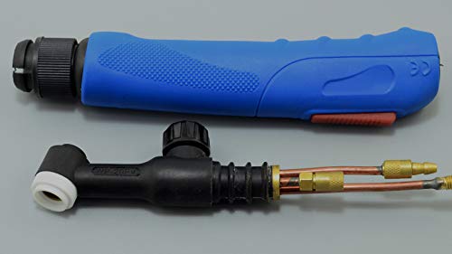WP-20 SR-20 TIG Welding Torch Head Body Water Cooled 200Amp (20FV Flexible Valve EU)