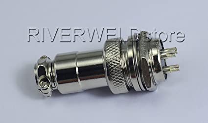 3pins Socket Connector Aviation Plug 16-3P Male+ Female Metal Self Locking,1Set