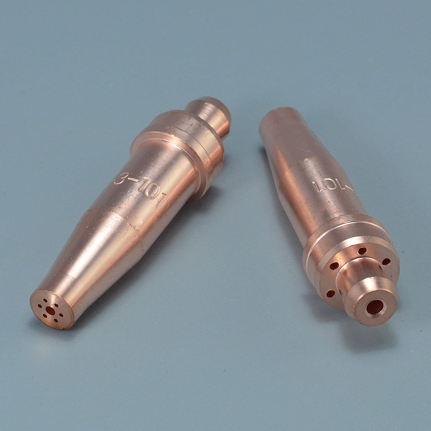 2pcs 3-101 Size 3 Acetylene Cutting Tip Fit Victor Oxyfuel Torch