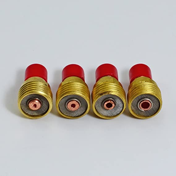 TIG Gas Lens Collet Body Assorted Size Kit Fit SR WP 9 20 25 TIG Welding Torch 46pcs